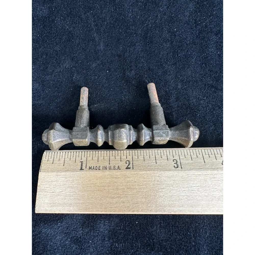 Vintage Brass Door Handles Drawer Handles 3.5